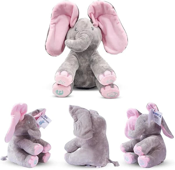 50% OFF - Peek a boo Talking Elephant - shopzykart™