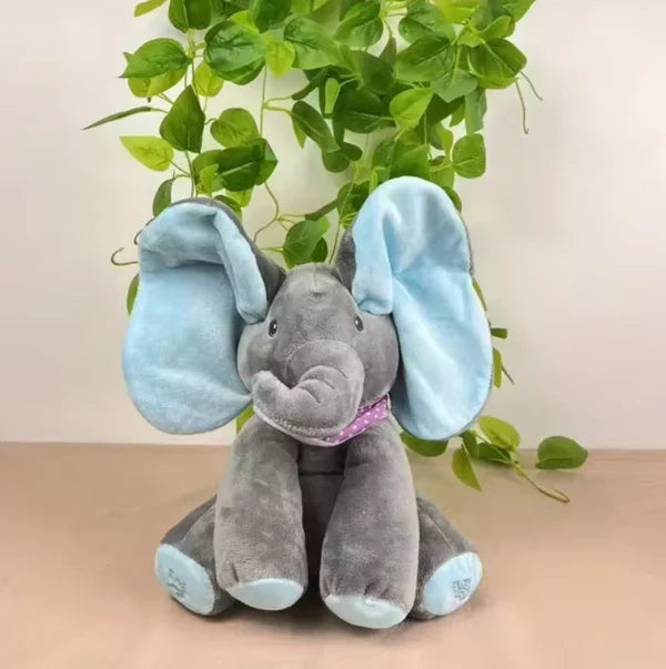 50% OFF - Peek a boo Talking Elephant - shopzykart™