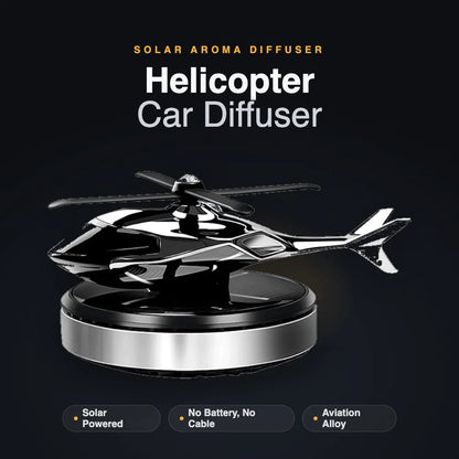Solar Helicopter Design Car Perfume & Air Freshener