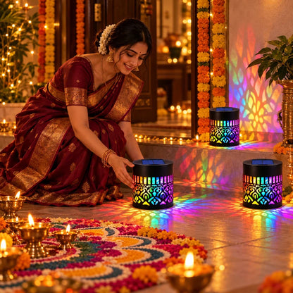🔥 50% OFF – Solar Mandala Lantern 🪔✨ | Perfect for Navratri & Diwali – Light Up Your Festive Nights!