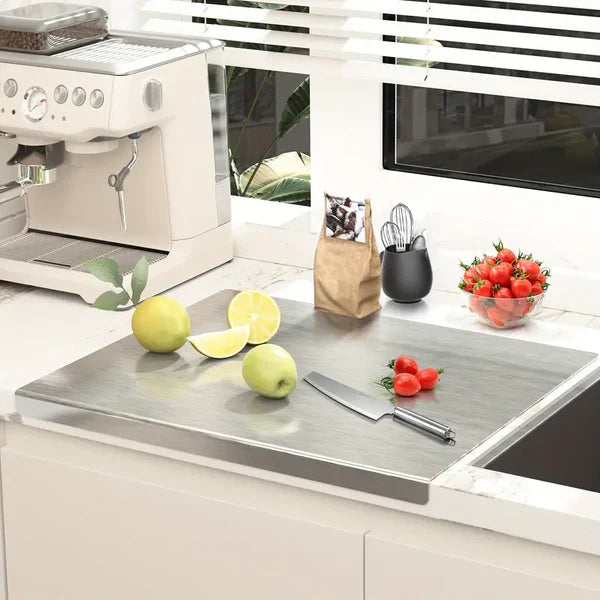 The Steel Standard - Stainless Steel Chopping Board (35x31cm)