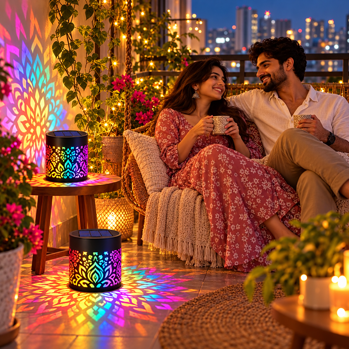 🔥 50% OFF – Solar Mandala Lantern 🪔✨ | Perfect for Navratri & Diwali – Light Up Your Festive Nights!