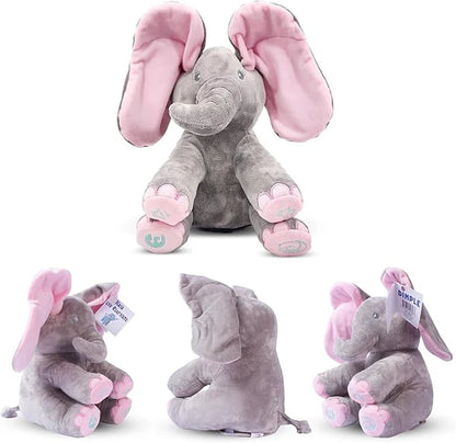 50% OFF - Peek a boo Talking Elephant - shopzykart™