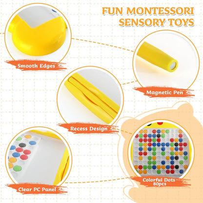 Magnetic Drawing Board – Educational Dot-to-Dot Creativity Board