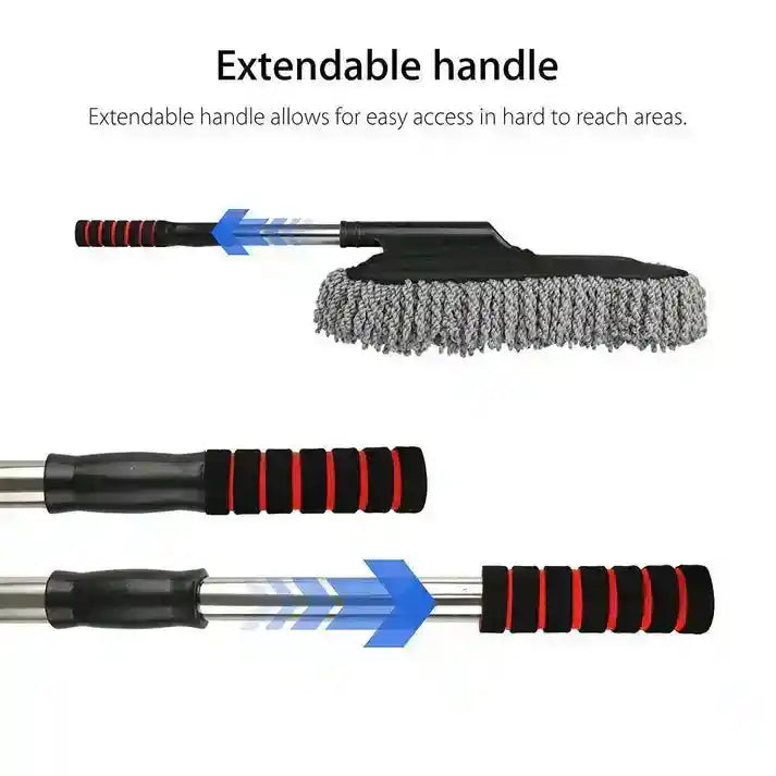 Extendable Microfiber Cleaning Brush +car cleaning brush At Just Rs 799 Only