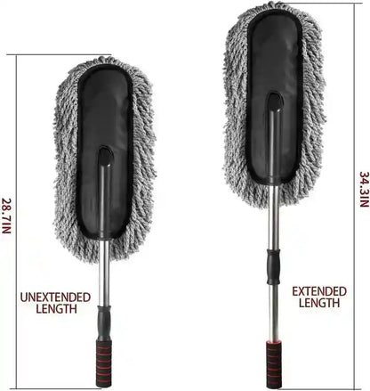 Extendable Microfiber Cleaning Brush +car cleaning brush At Just Rs 799 Only