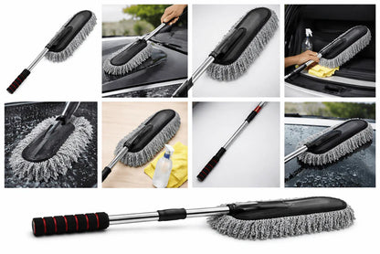 Extendable Microfiber Cleaning Brush +car cleaning brush At Just Rs 799 Only