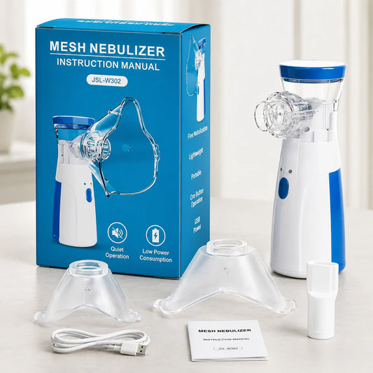 Portable Mesh Nebulizer Machine for Adults & Kids