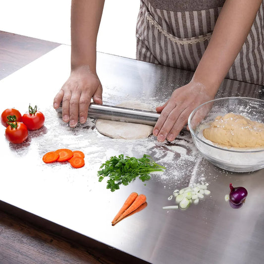 The Steel Standard - Stainless Steel Chopping Board (35x31cm)