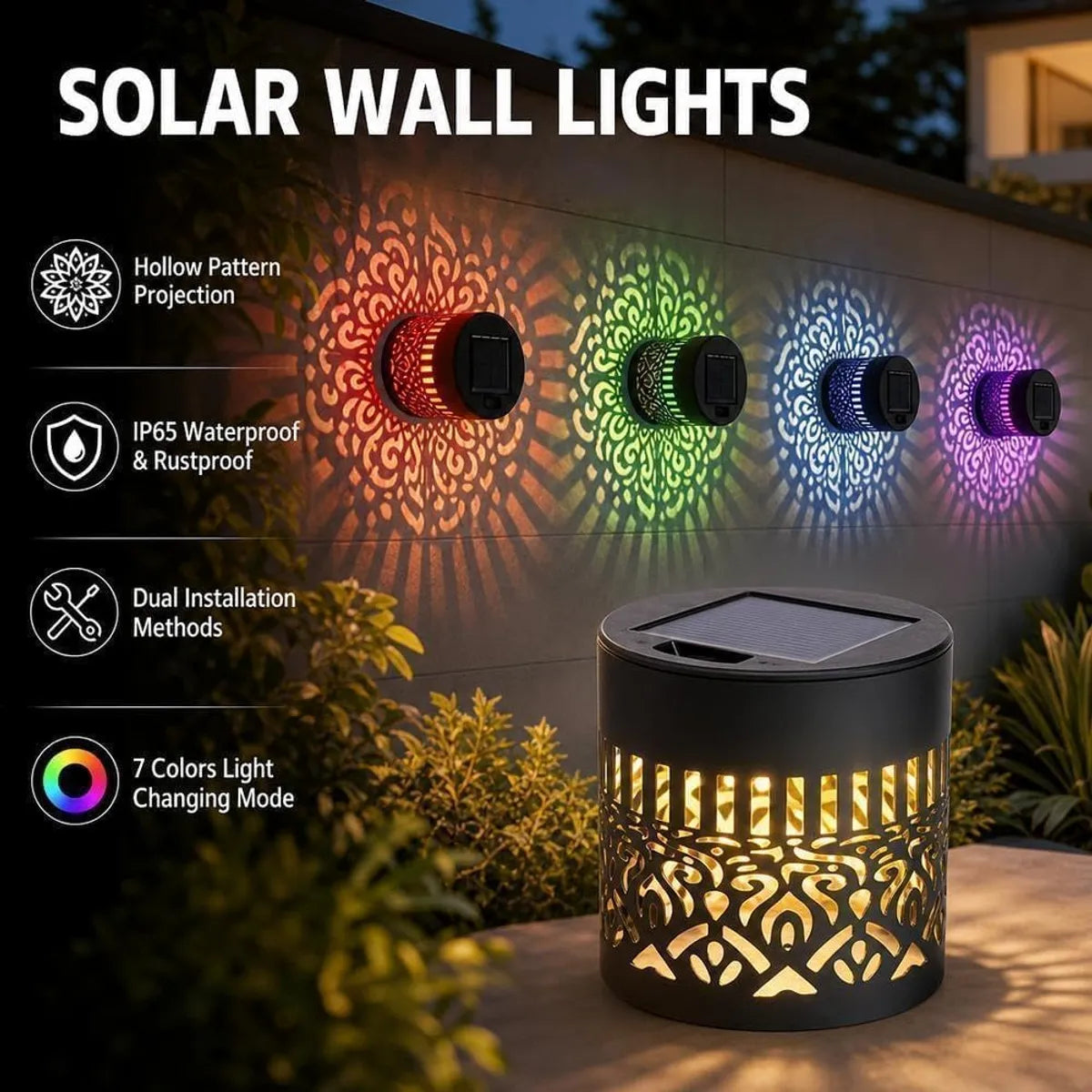 🔥 50% OFF – Solar Mandala Lantern 🪔✨ | Perfect for Navratri & Diwali – Light Up Your Festive Nights!