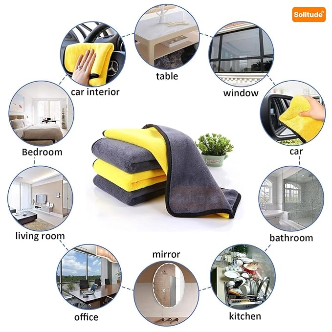 70%OFF- 360°Phone Holder With 3 Pcs MicroFiber Clothes + Brush