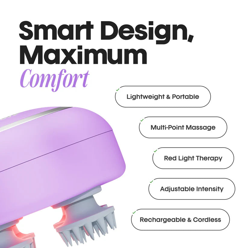 Premium Smart Electric Scalp Massager | Head Massager