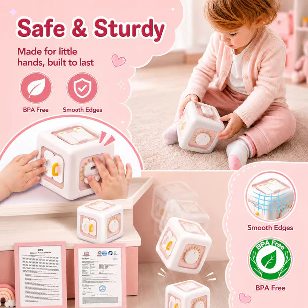 6-in-1 Montessori Activity Cube