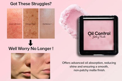 🔥Last Day 50% OFF🔥 Oil Control Setting Powder